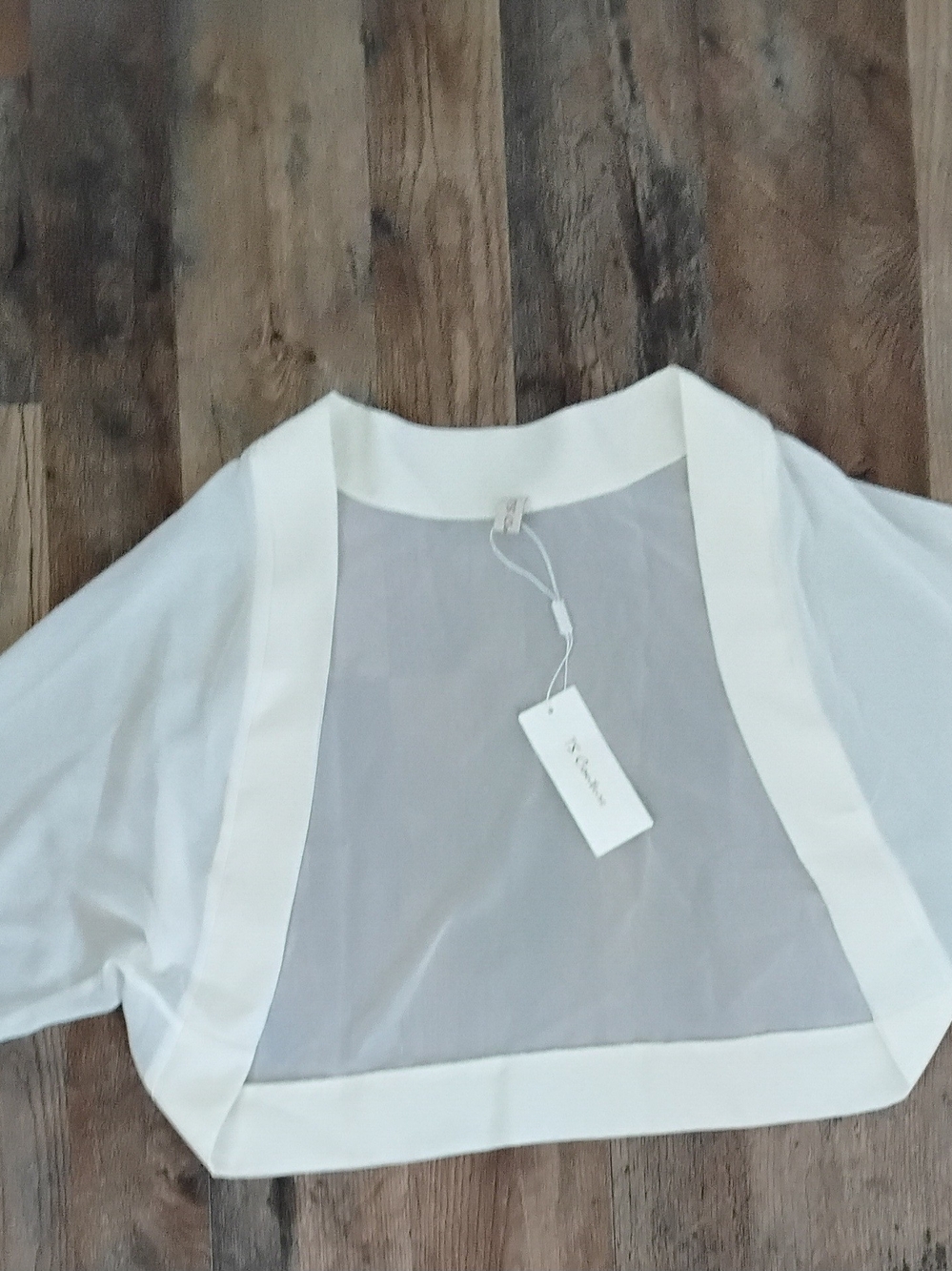 Lightweight White Women's Shrug Bolero